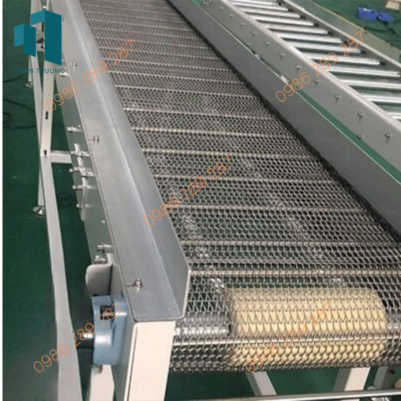 Băng tải lưới inox sản xuất theo yêu cầu